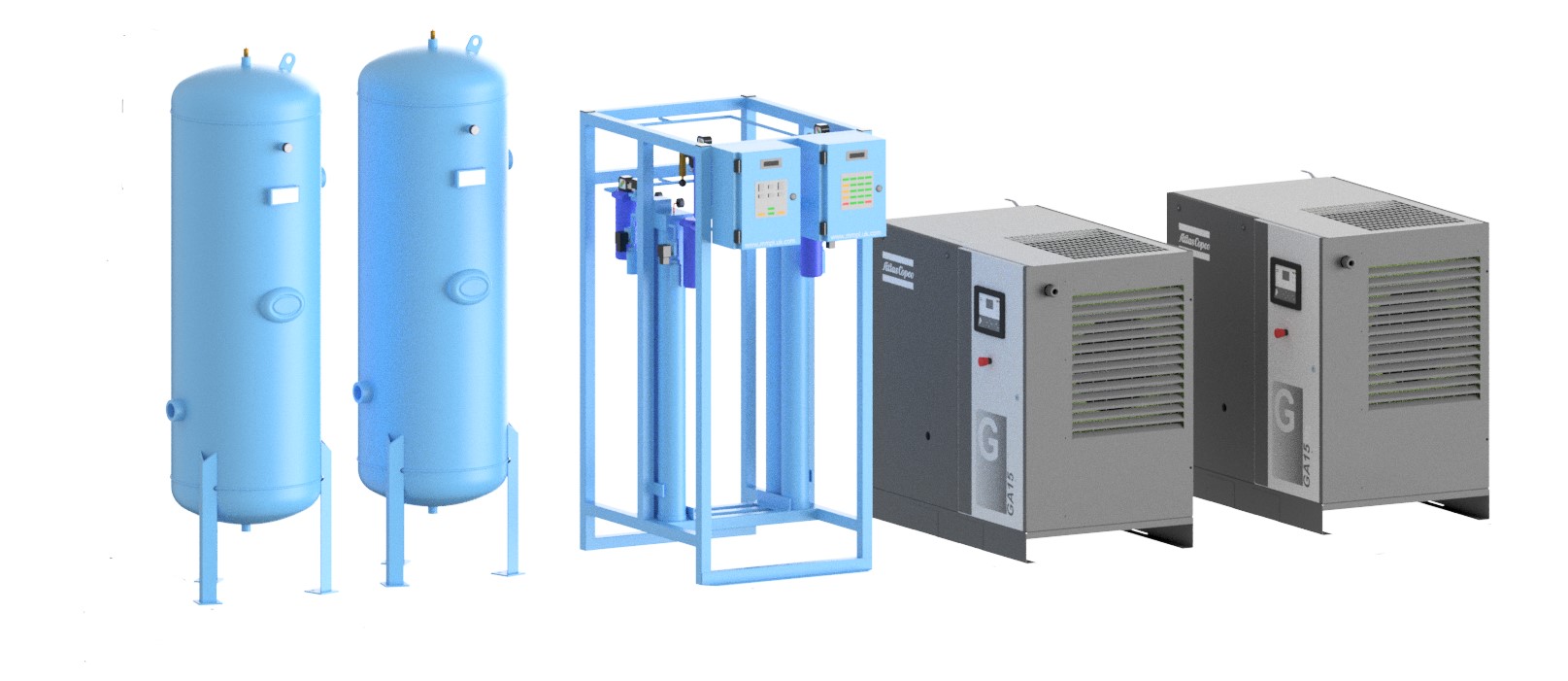 Triplex Medical Air Plant Millennium Medical Products